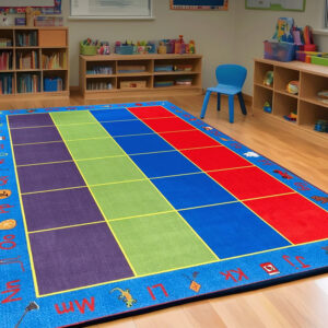 108 Alphabet Rug