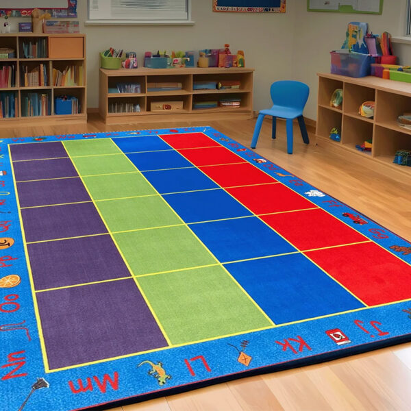 108 Alphabet Rug
