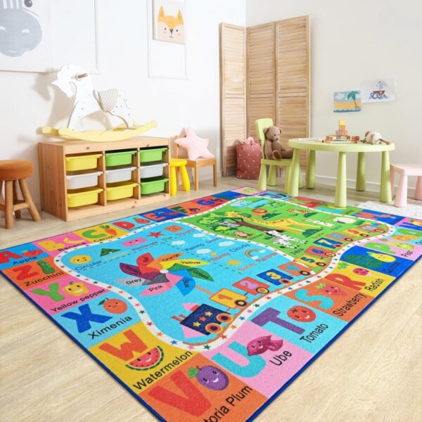 20 Alphabet and Numbers Rug