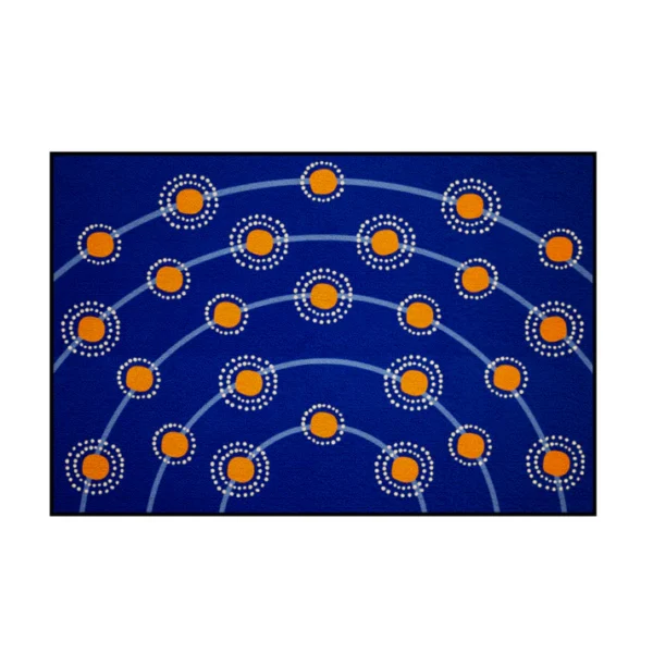 BCCFO-Bloom-Flat Campfire Rug