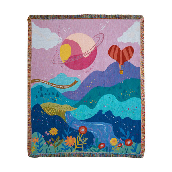 33 cotton picnic rug, beach blanket, tapestry blanket