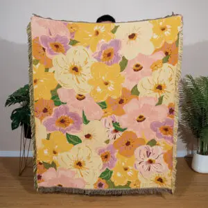 organic cotton throw blankets