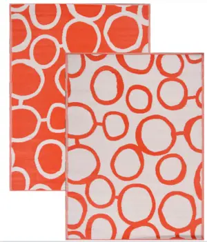 waterproof Recycled plastic outdoor rug for patios